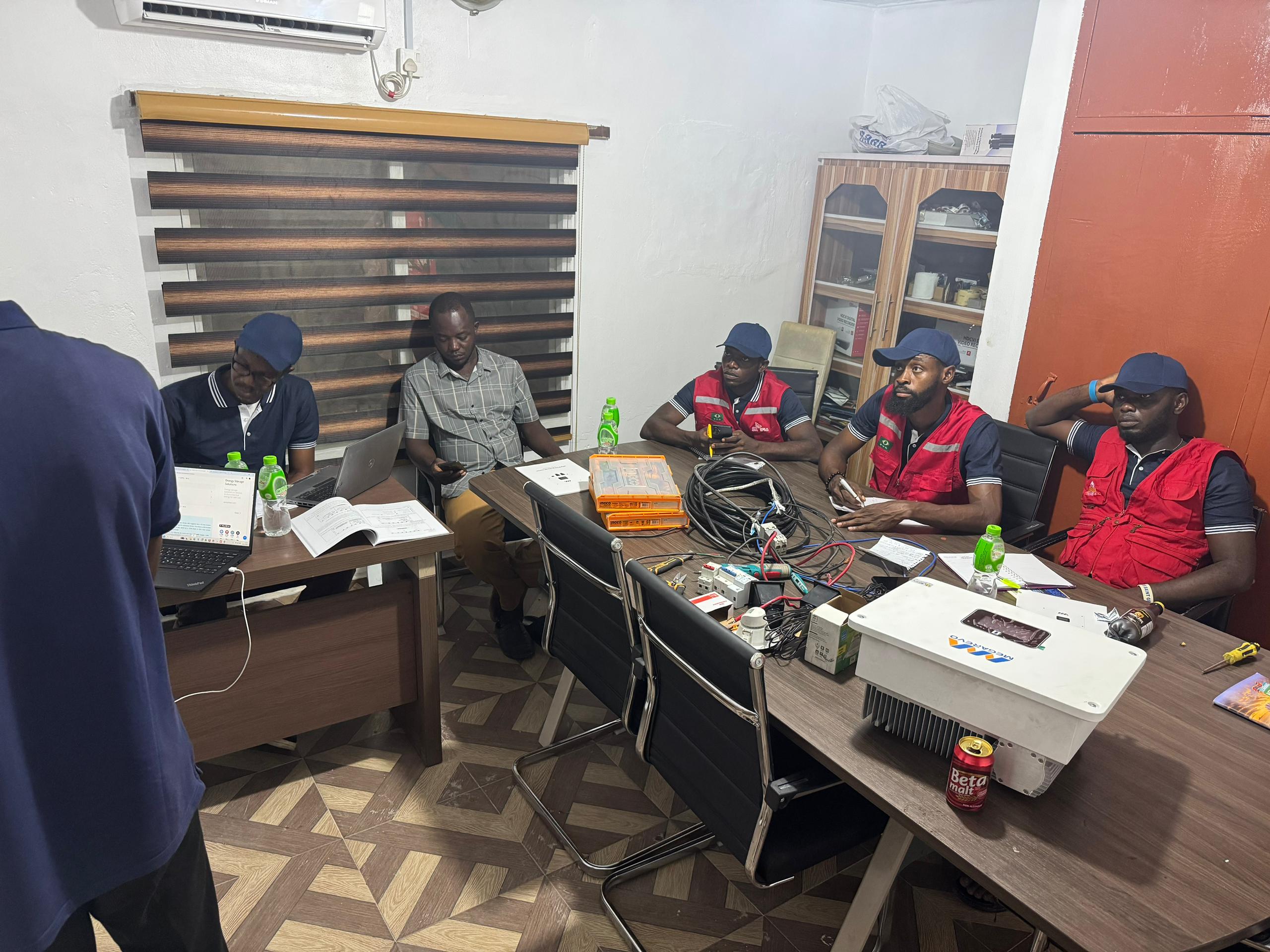 Solar panel installation training