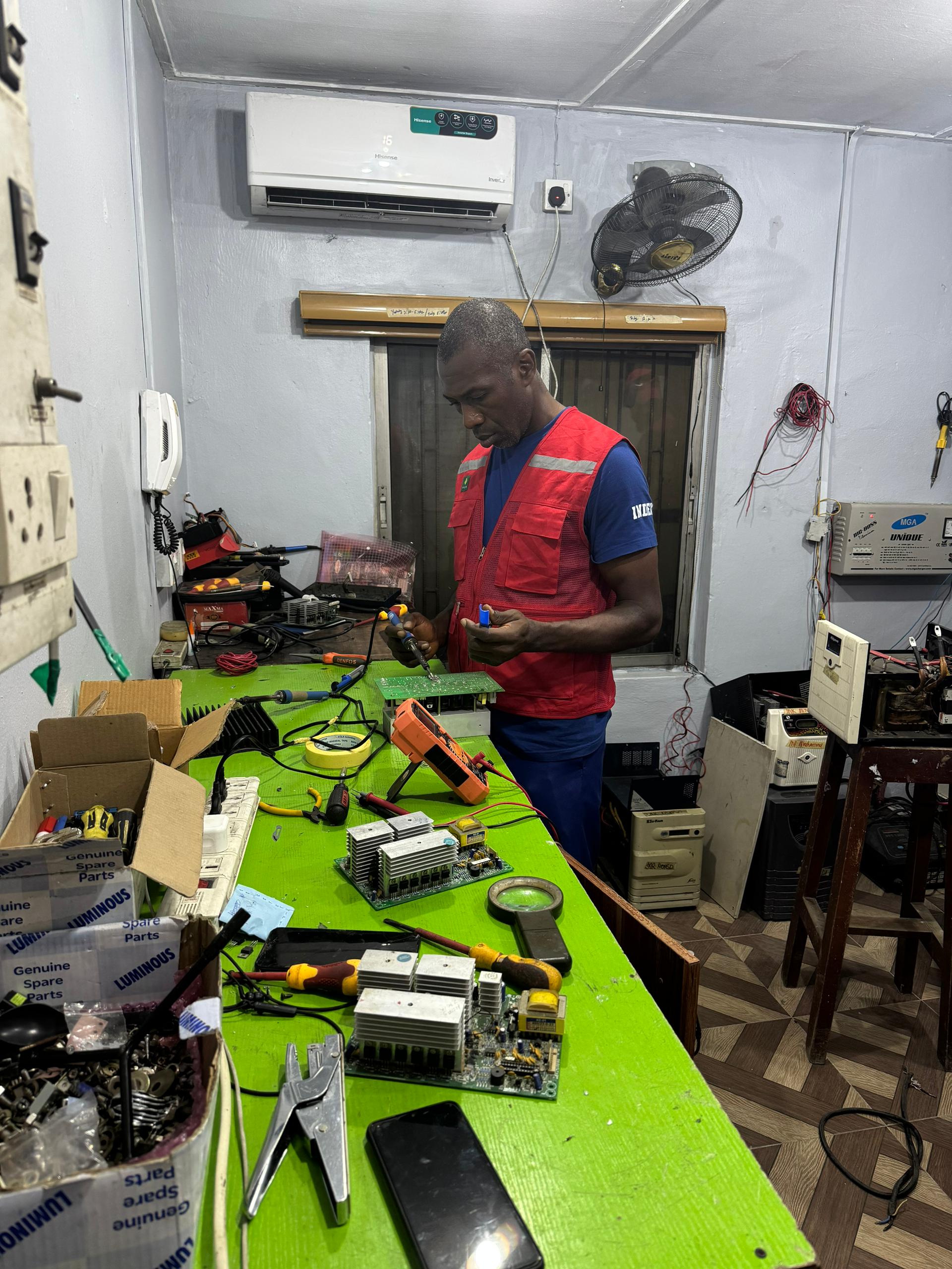 Classroom theory session